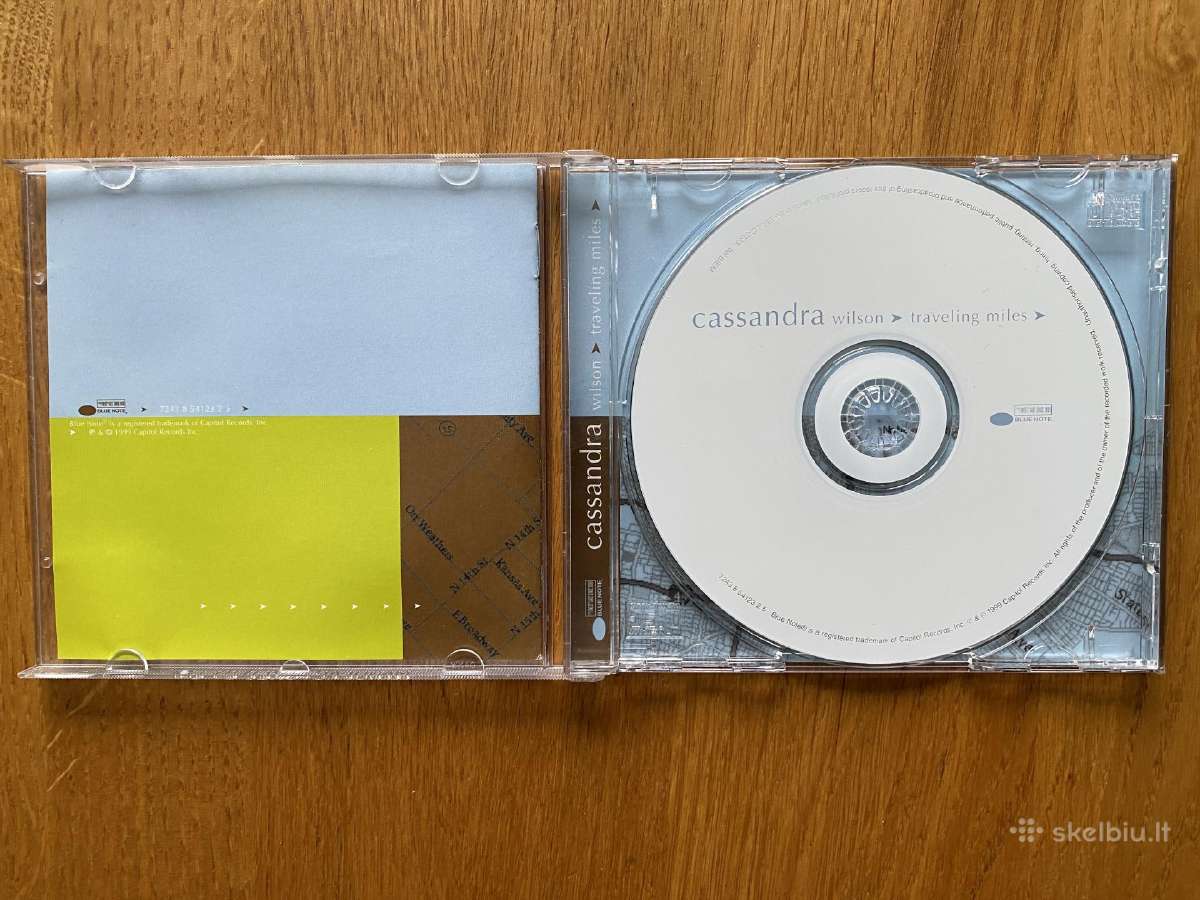 Originalus Cassandra Wilson – Traveling Miles CD - nuotraukos Nr. 4