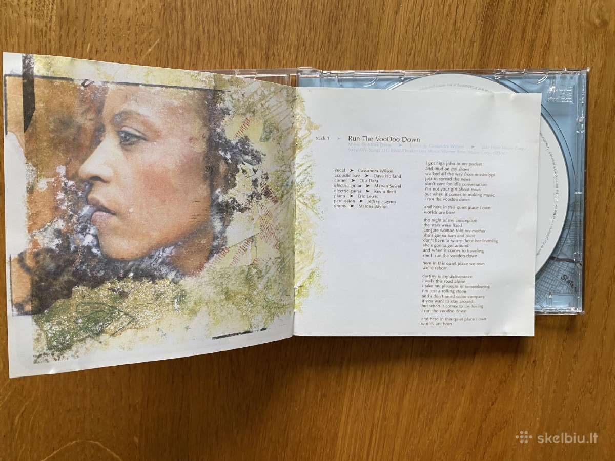 Originalus Cassandra Wilson – Traveling Miles CD - nuotraukos Nr. 5