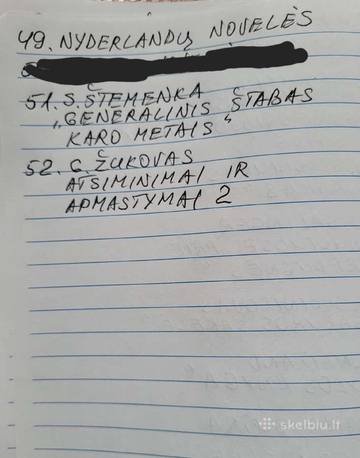 Parduodamos senos knygos - nuotraukos Nr. 19