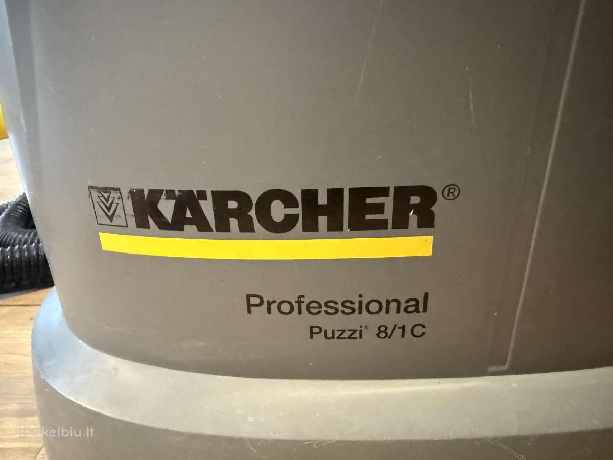 Plaunamo siurblio nuoma Karcher Puzzi 8/1 - nuotraukos Nr. 2