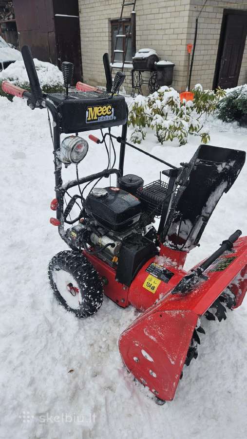 Sniego valytuvas Meec Tools