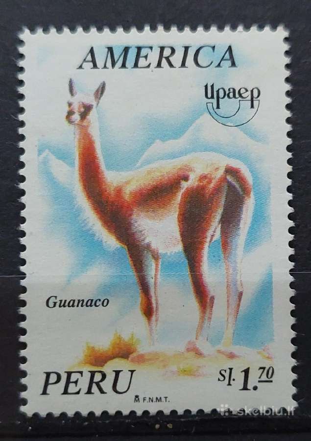 Peru 1995 gyvūnas, švarūs, Michel 1550