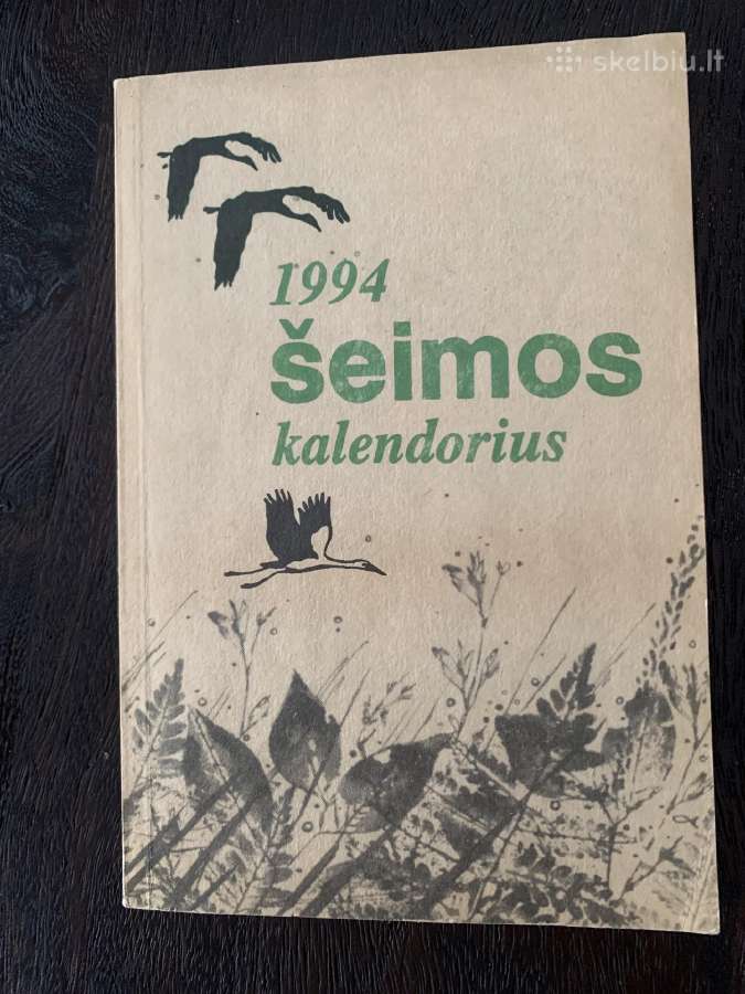 Šeimos kalendorius 1994m