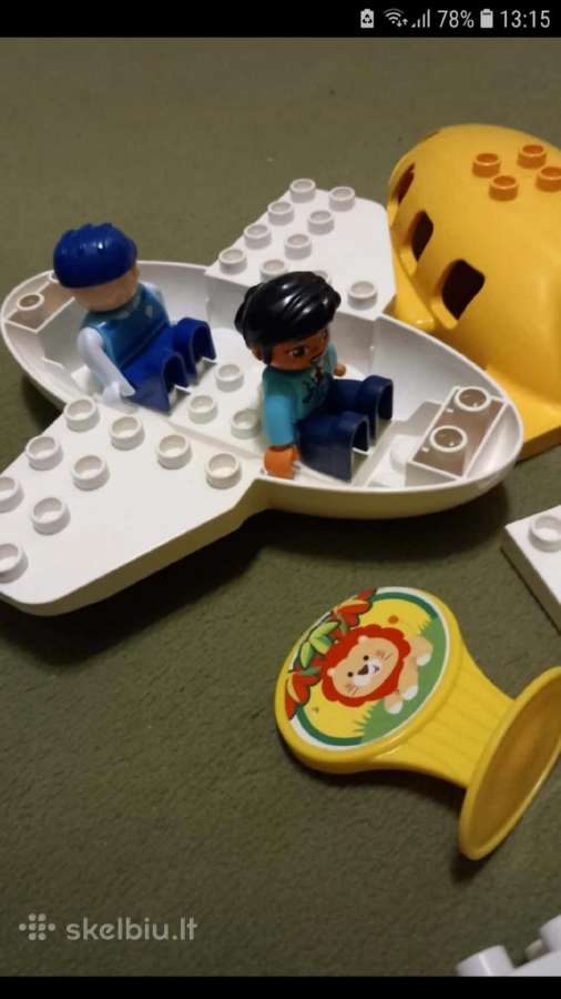 Lego duplo detaliai