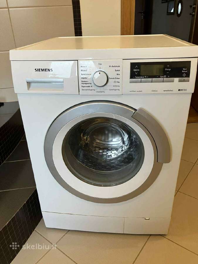 Siemens iq700 skalbimo mašina