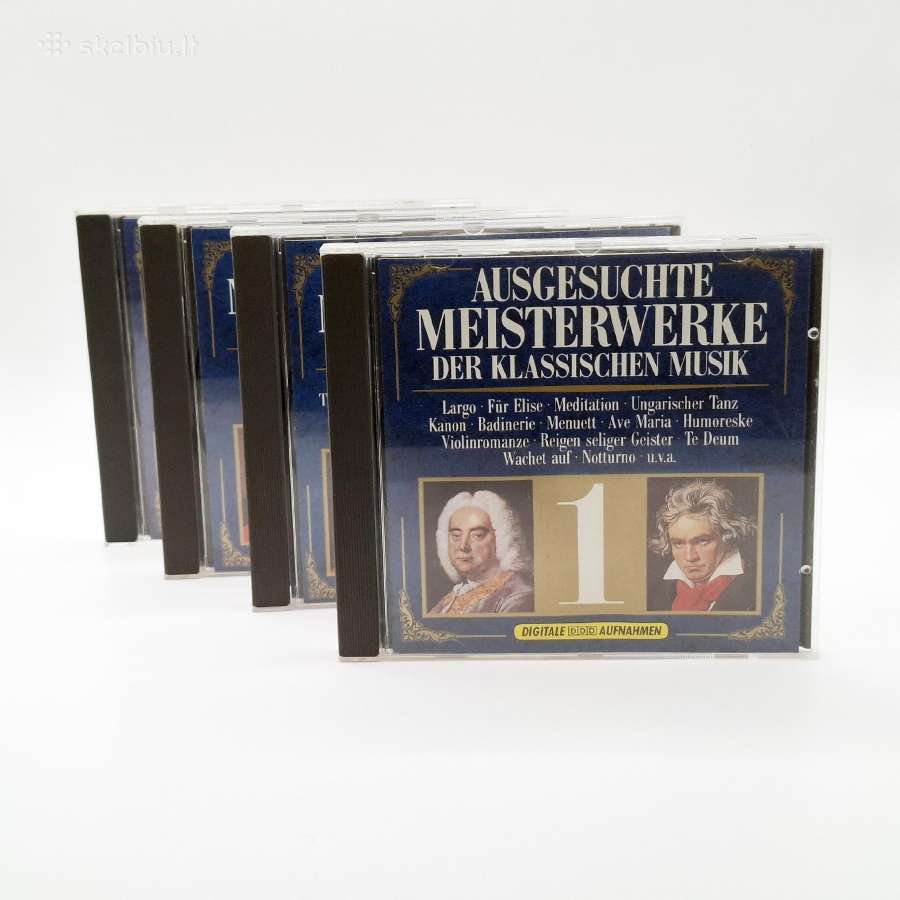 Klassischen Musik (4 x CD, rinkinys)