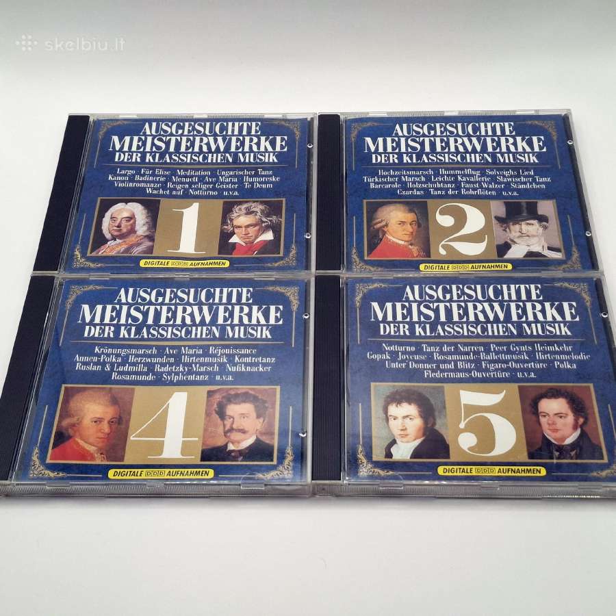 Klassischen Musik (4 x CD, rinkinys) - nuotraukos Nr. 2