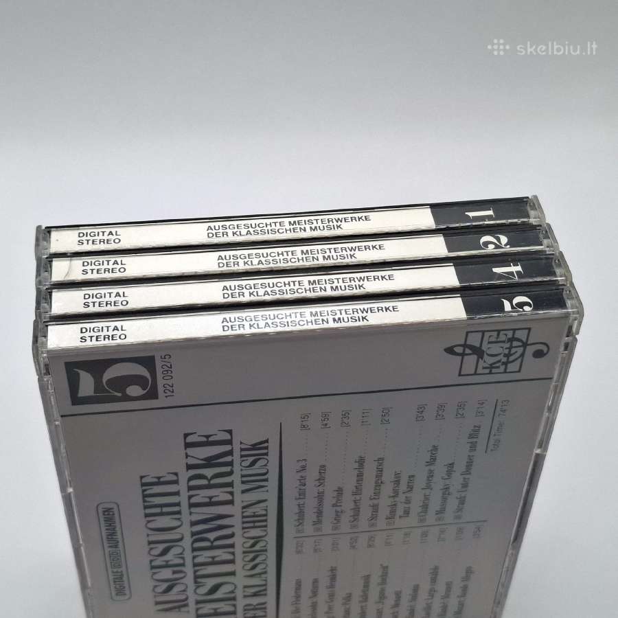 Klassischen Musik (4 x CD, rinkinys) - nuotraukos Nr. 4
