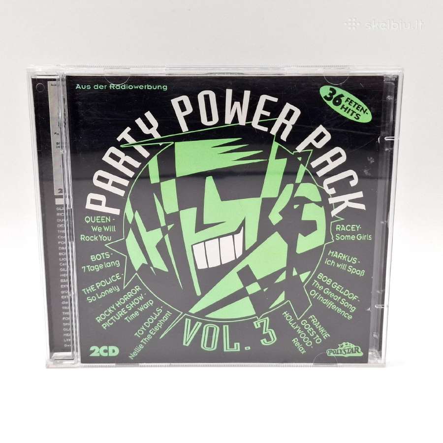 Party Power Pack Vol. 3 (2 x CD, rinkinys)