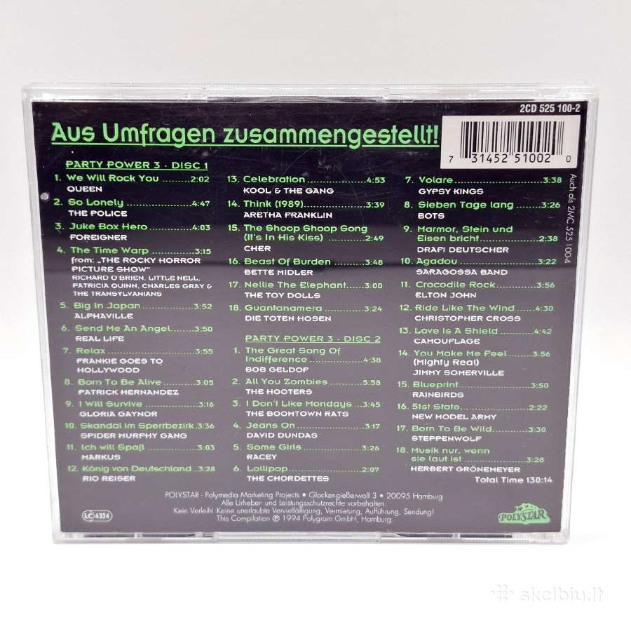 Party Power Pack Vol. 3 (2 x CD, rinkinys) - nuotraukos Nr. 2