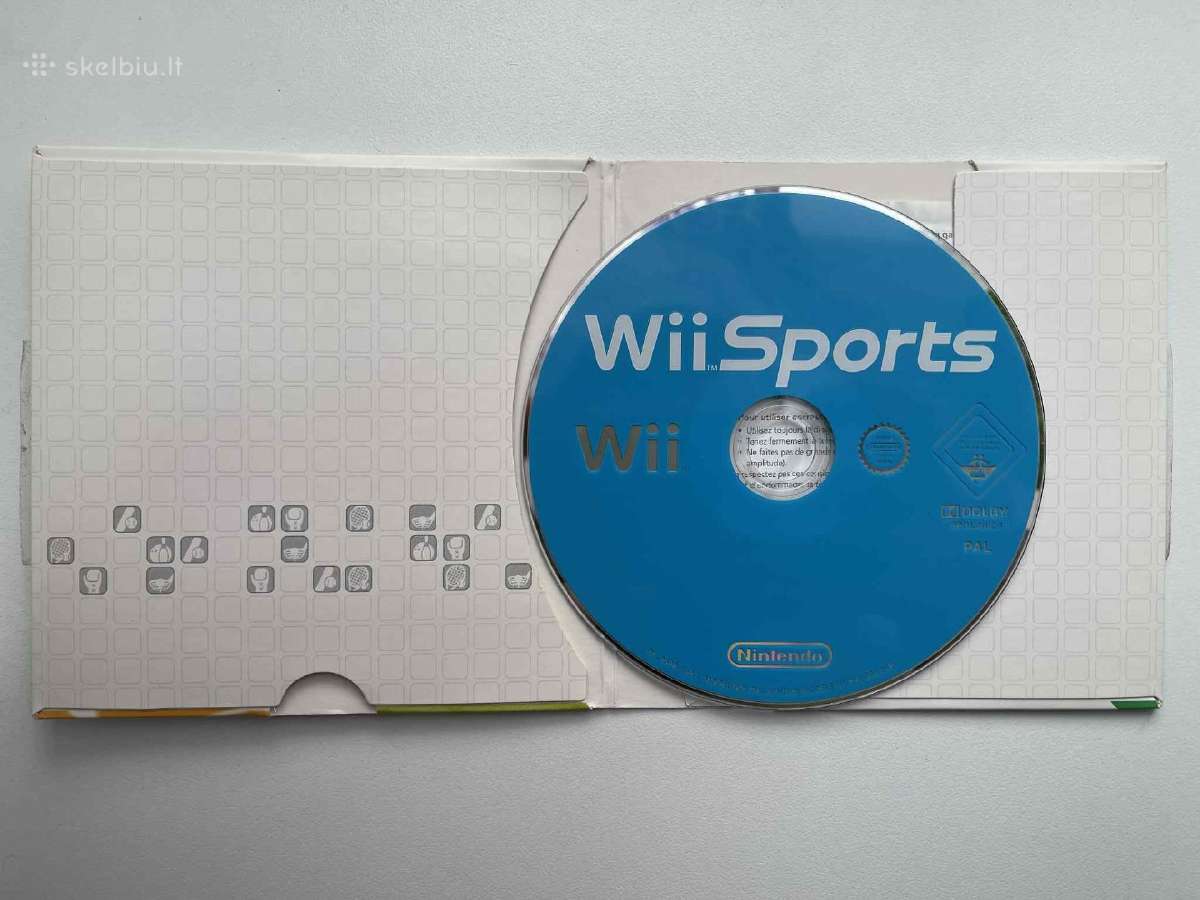 Originalus Nintendo Wii Sports Zaidimas - nuotraukos Nr. 2