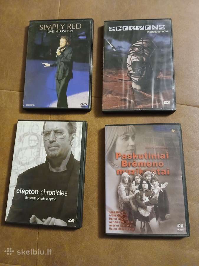 Dvd muzikos įrašai