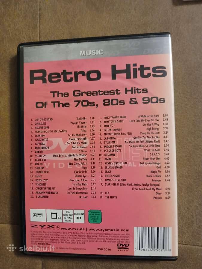Dvd muzikos įrašai - nuotraukos Nr. 4