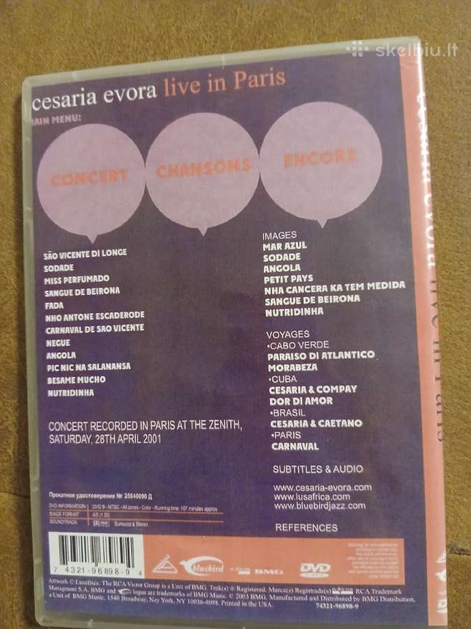 Dvd muzikos įrašai - nuotraukos Nr. 5