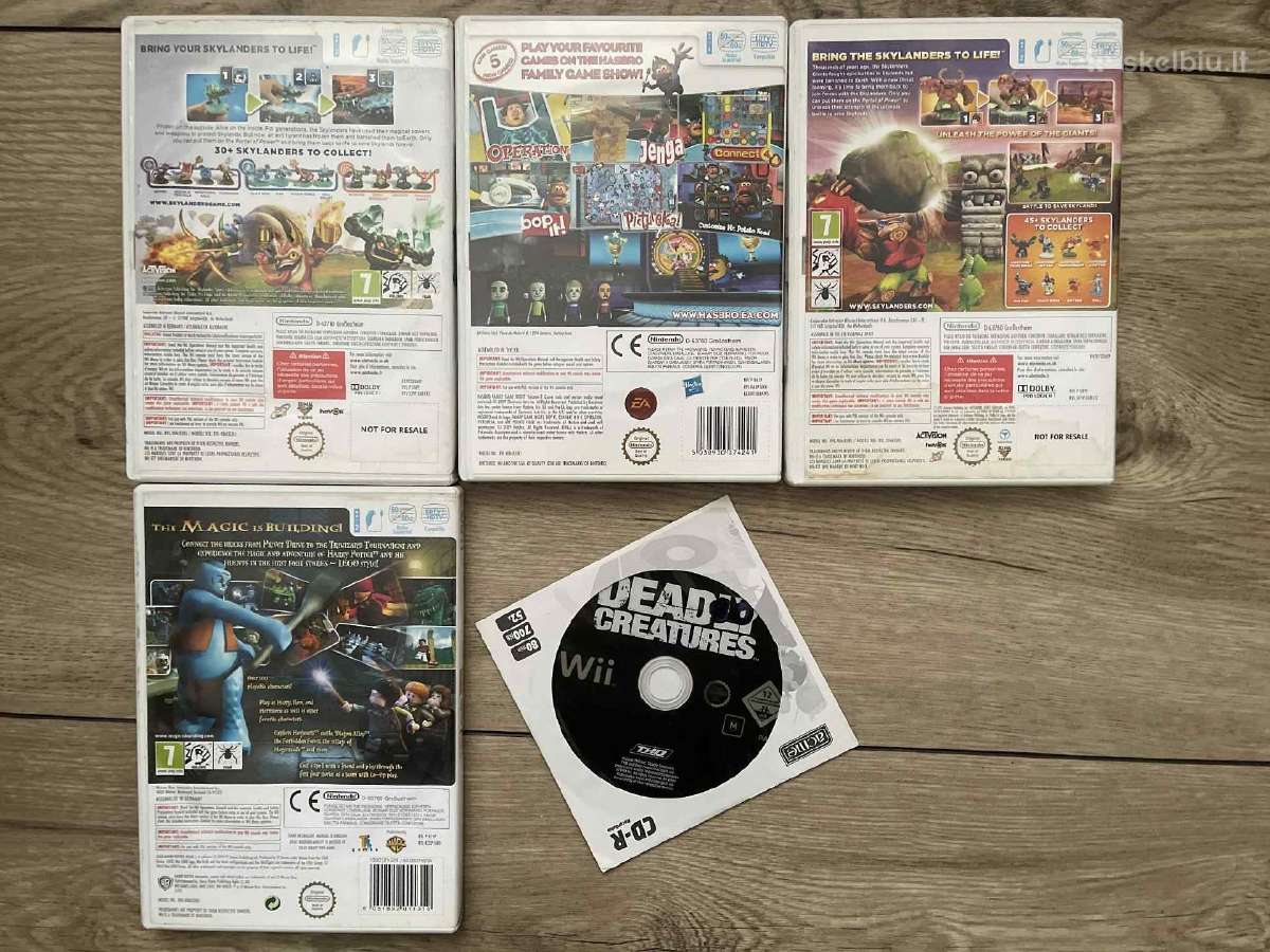 Nintendo Wii Zaidimai, Zaidimu Lotas 5 vnt - nuotraukos Nr. 2