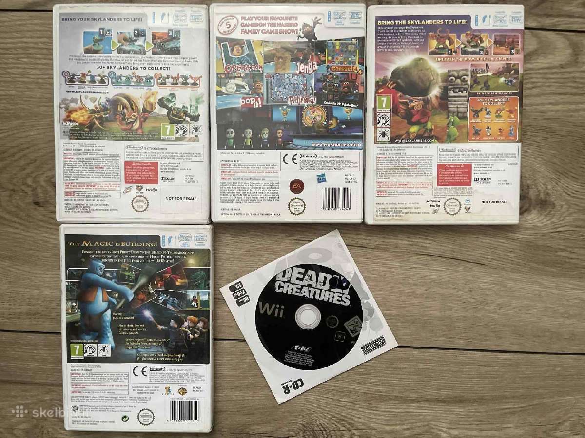 Nintendo Wii Zaidimai, Zaidimu Lotas 5 vnt - nuotraukos Nr. 4