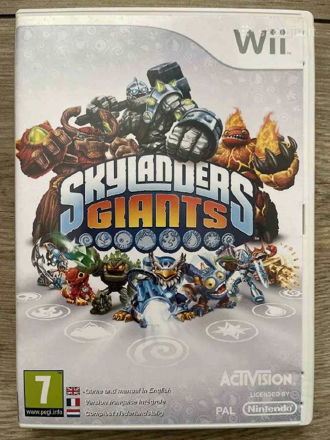 Nintendo Wii Zaidimas Skylanders Giants