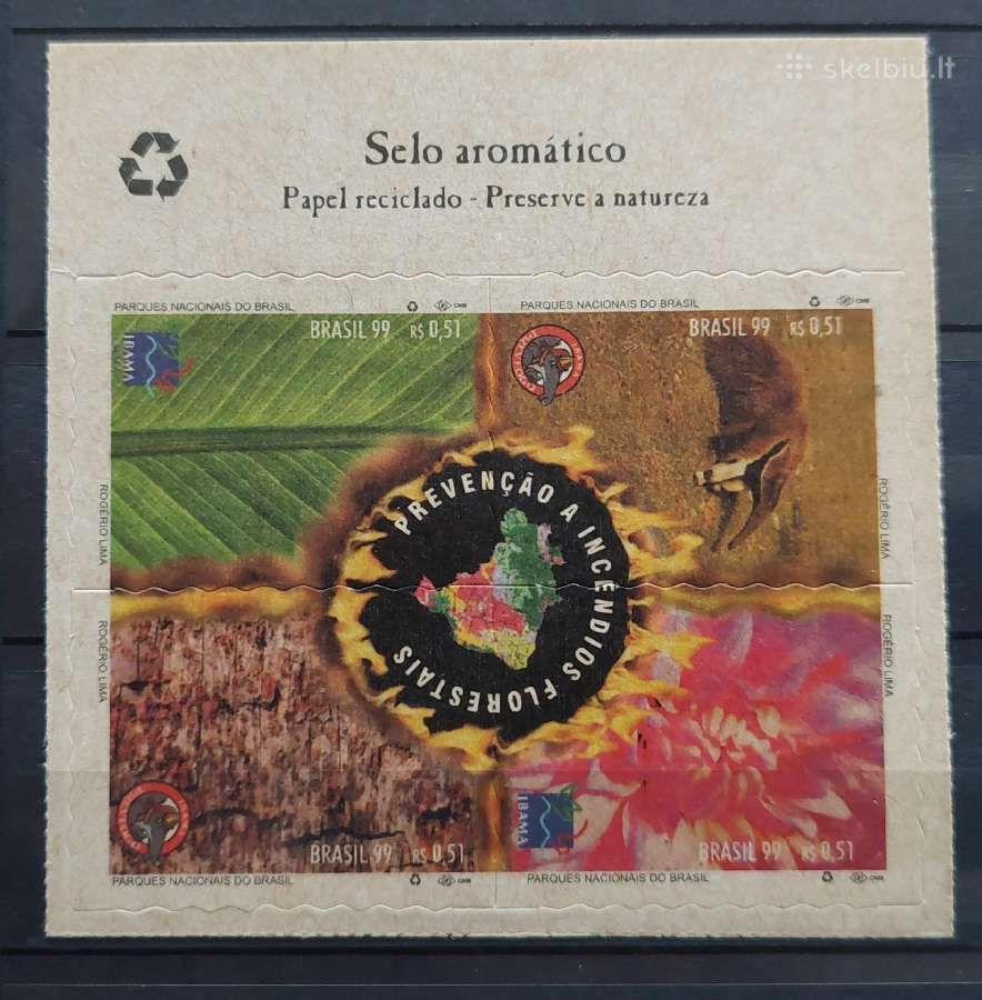 Brazilija 1999 nac.parkas, švarūs, Michel 2946-294