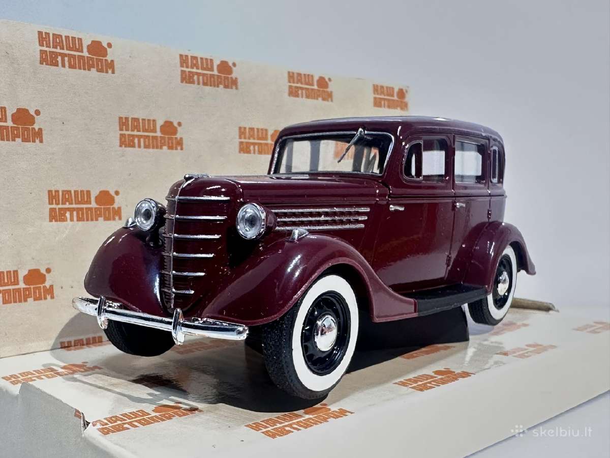 Gaz 11-73 1941-1948 vyšninė 1:43 Avtoprom - nuotraukos Nr. 3