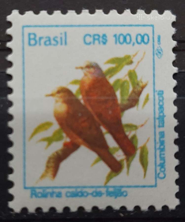 Brazilija 1994 paukštis , švarūs, Michel 2576