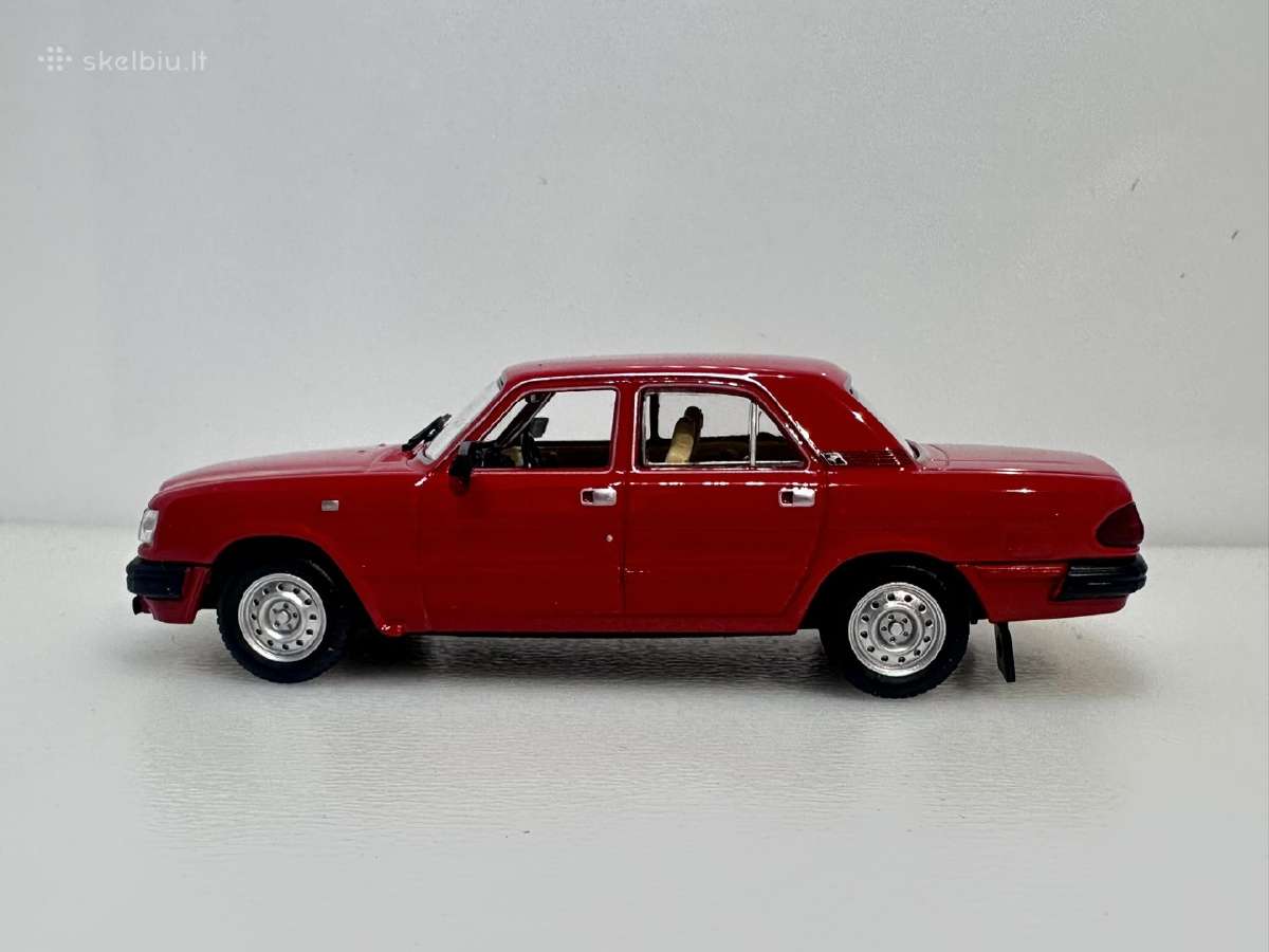 Gaz 3110 Volga raudona 1:43 Avtoprom - nuotraukos Nr. 4