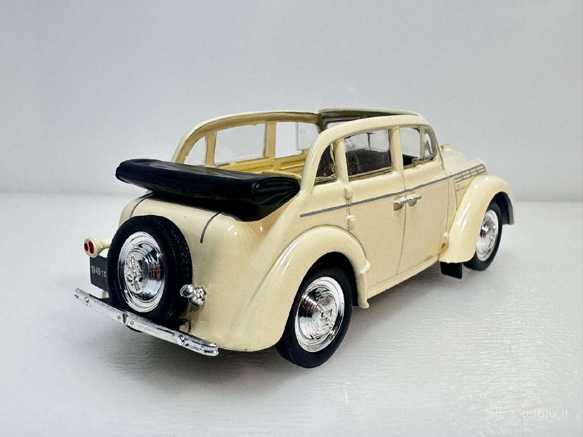 Moskvič 400-420a smėlio 1:43 Avtoprom Kolekcin - nuotraukos Nr. 5