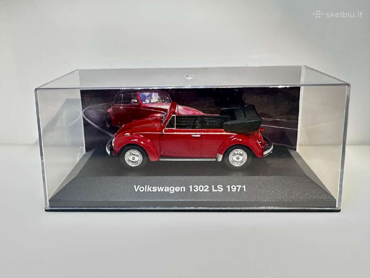 Volkswagen 1302 Ls Beetle Kafer Cabrio 1971 raudon - nuotraukos Nr. 2