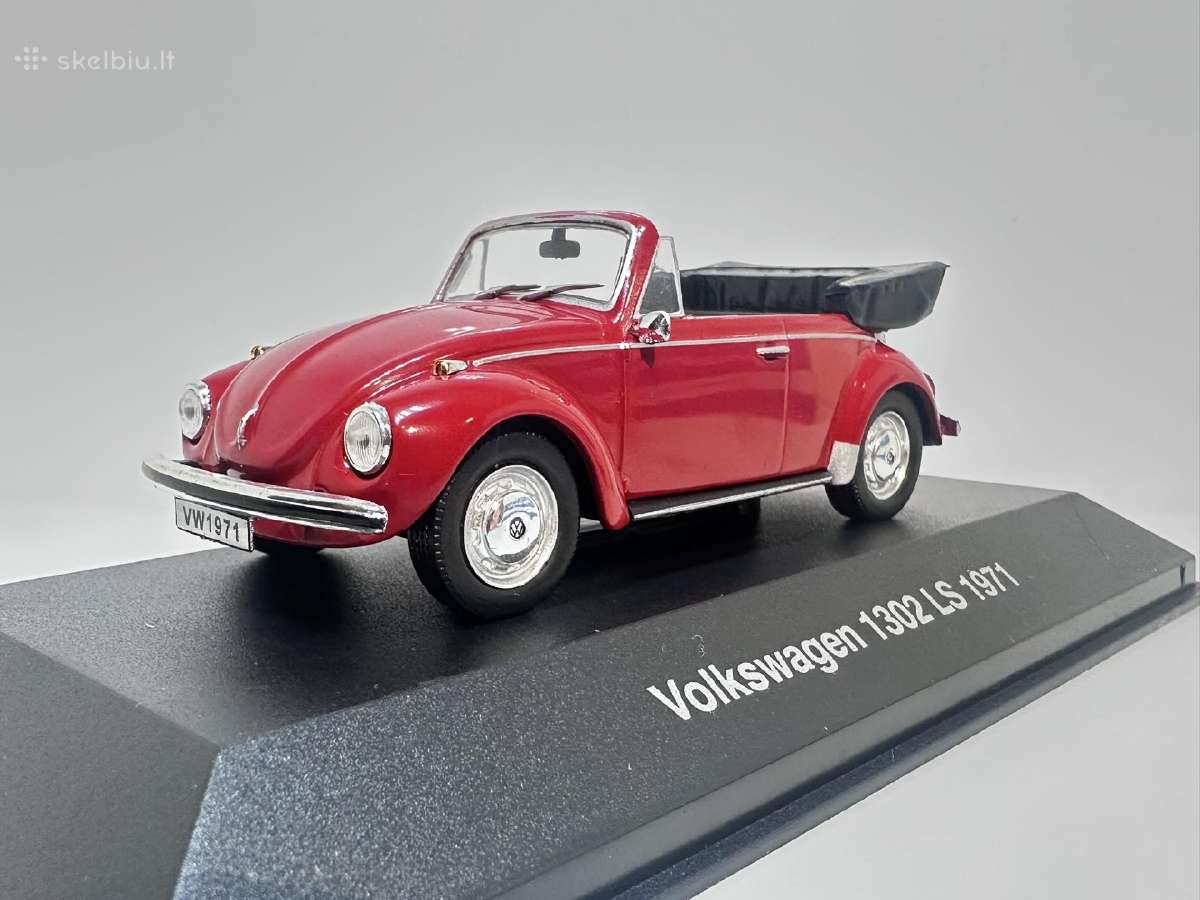 Volkswagen 1302 Ls Beetle Kafer Cabrio 1971 raudon - nuotraukos Nr. 3