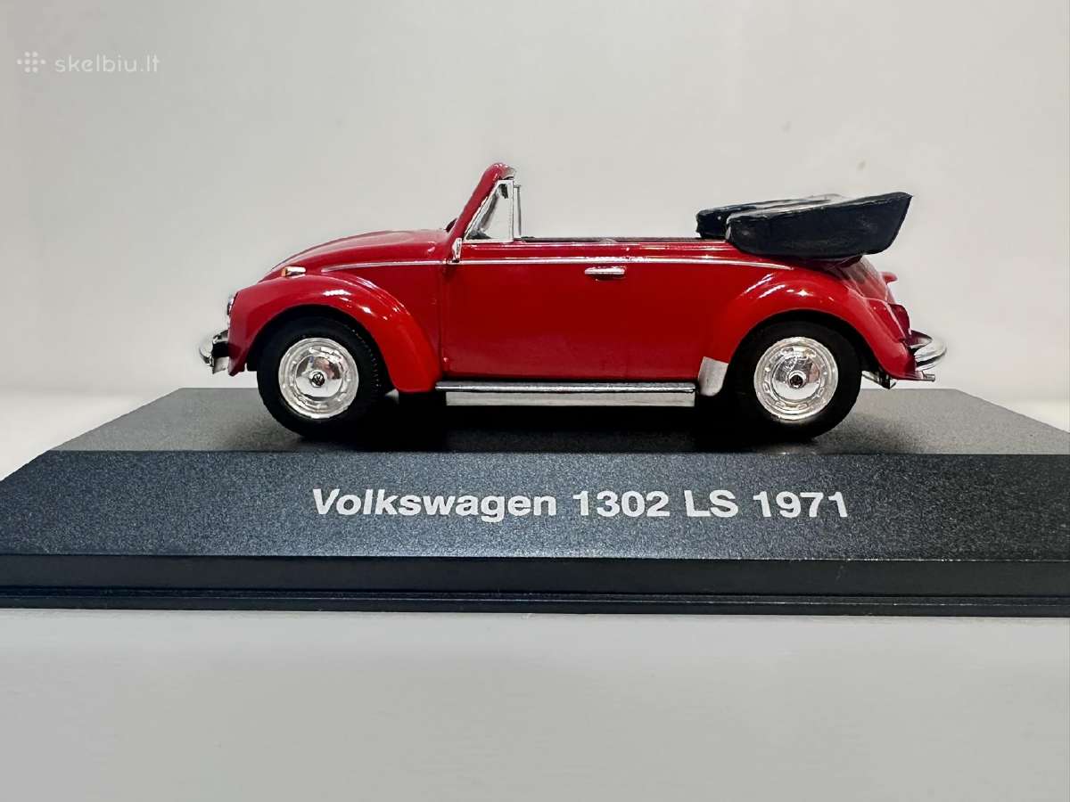 Volkswagen 1302 Ls Beetle Kafer Cabrio 1971 raudon - nuotraukos Nr. 4