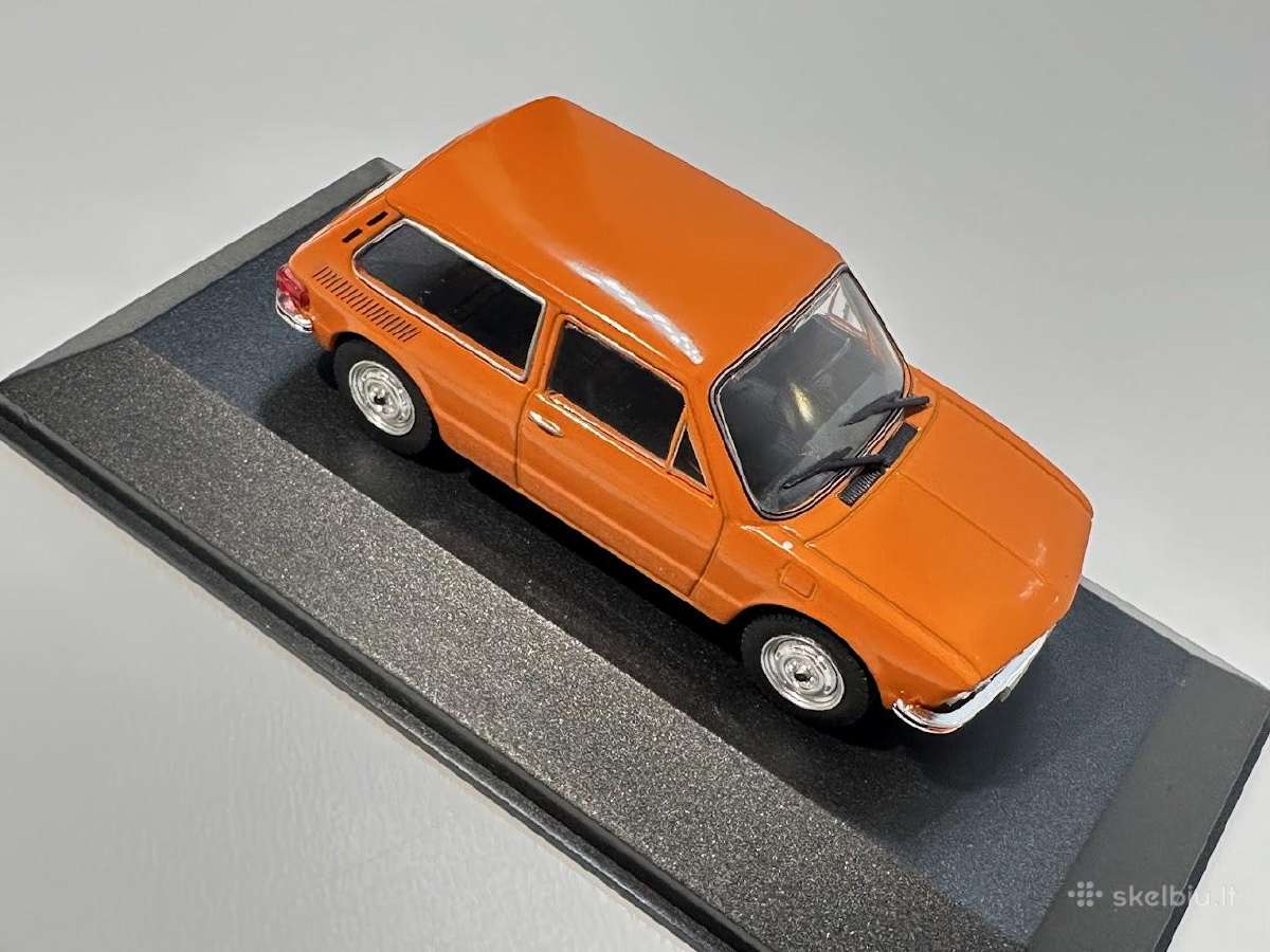 Volkswagen Brasilia 1975 oranžinė 1:43 De Agostini - nuotraukos Nr. 6
