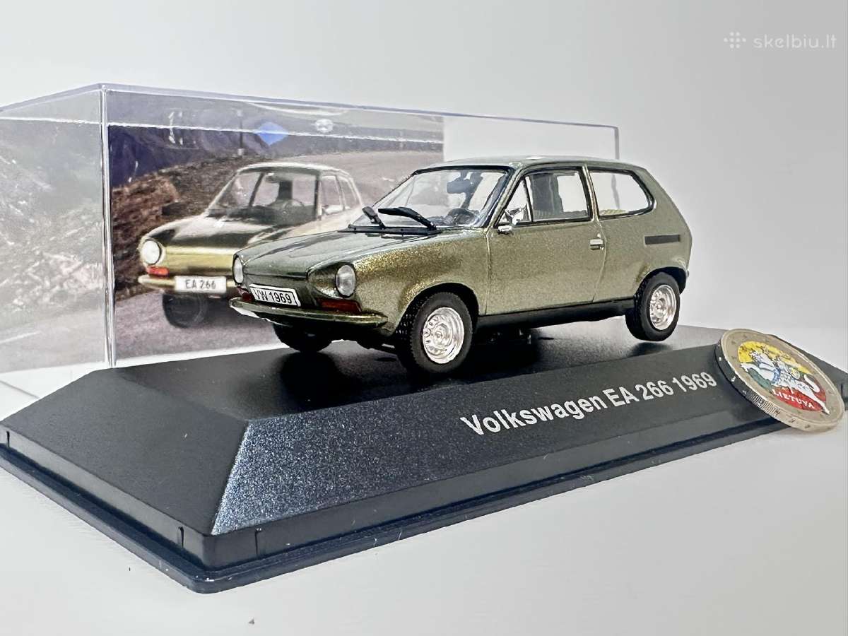 Volkswagen Ea 266 1969 žalsva 1:43 De Agostini