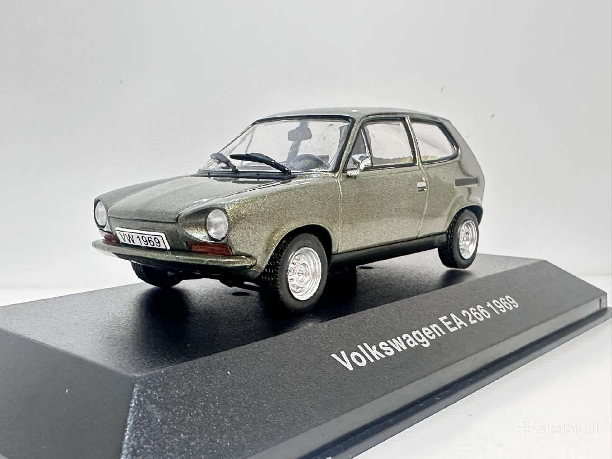 Volkswagen Ea 266 1969 žalsva 1:43 De Agostini - nuotraukos Nr. 3