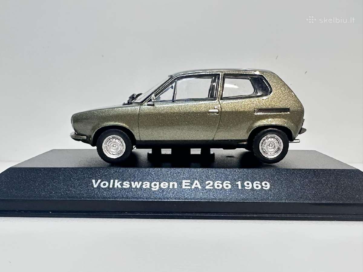 Volkswagen Ea 266 1969 žalsva 1:43 De Agostini - nuotraukos Nr. 4