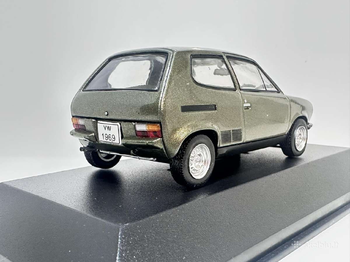 Volkswagen Ea 266 1969 žalsva 1:43 De Agostini - nuotraukos Nr. 5