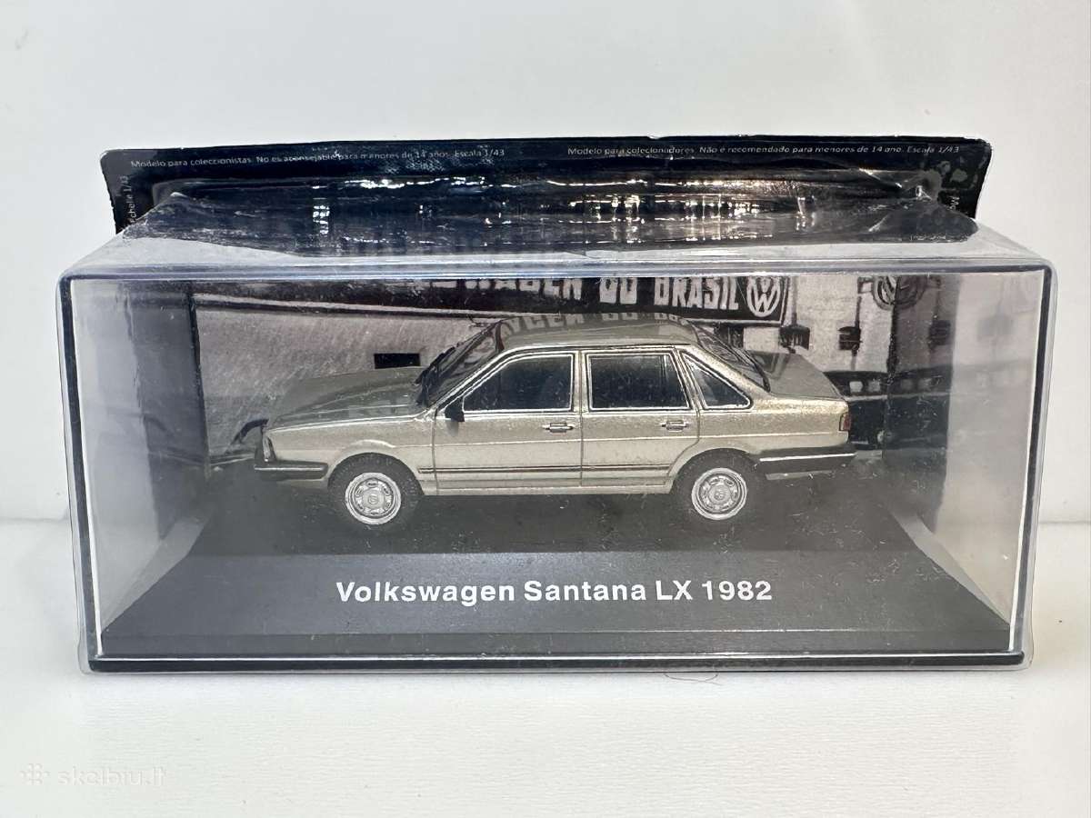 Volkswagen Santana Lx 1982 šampano 1:43 Deagostini - nuotraukos Nr. 7