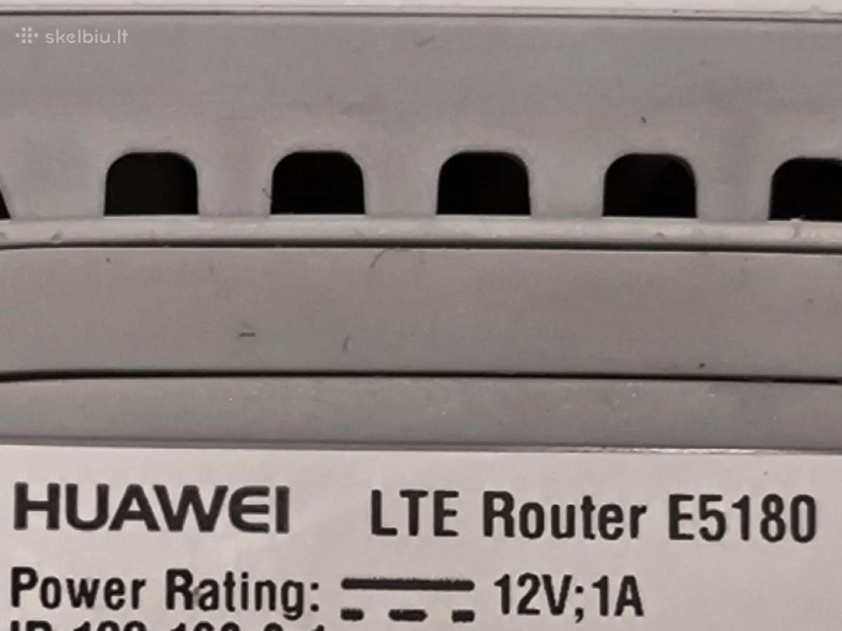 4G Lte maršrutizatorius-modemas Huawei E5180 - nuotraukos Nr. 5