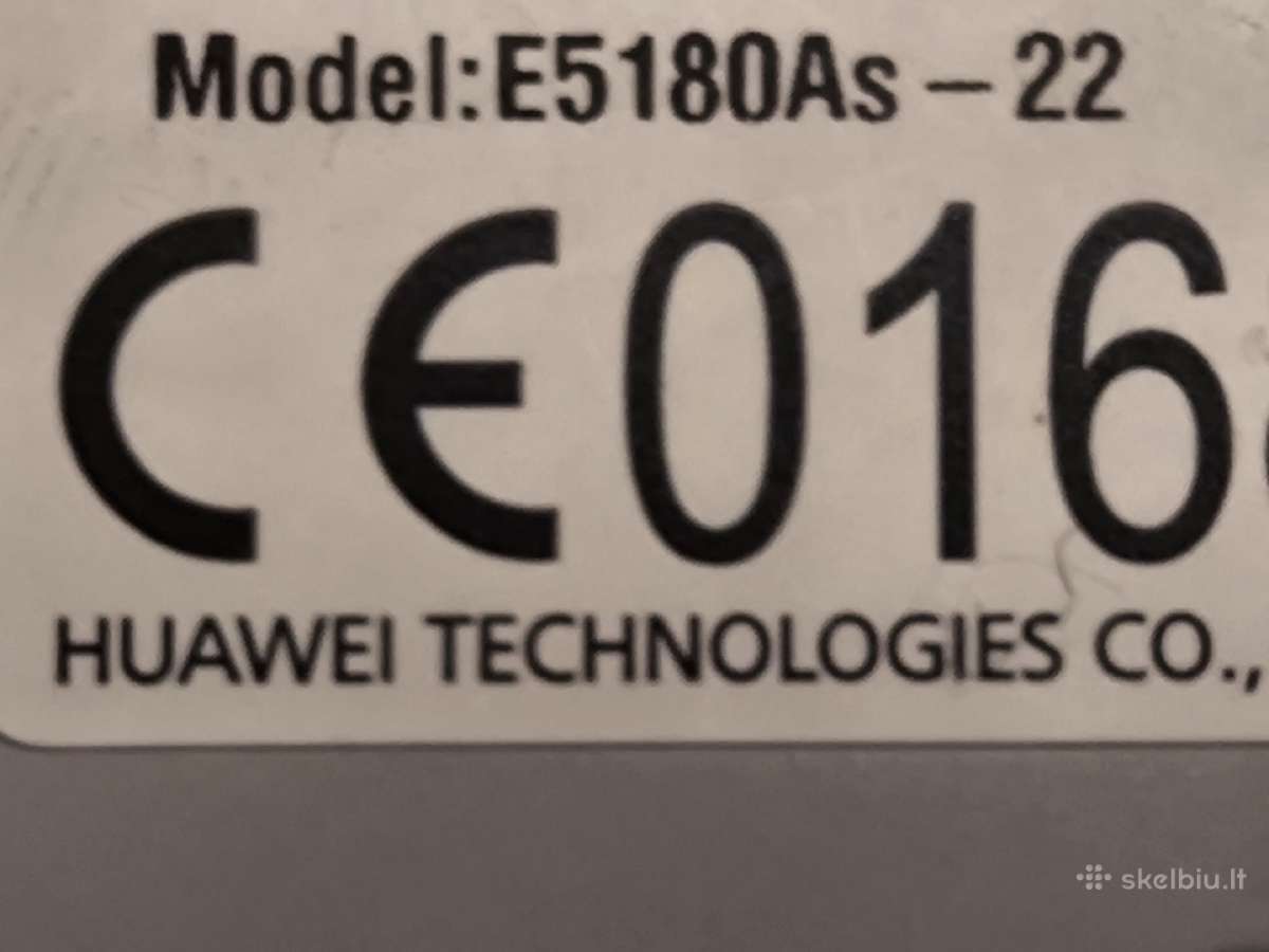 4G Lte maršrutizatorius-modemas Huawei E5180 - nuotraukos Nr. 8