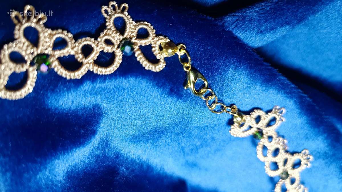Kaklo vėrinys su auskarais - nuotraukos Nr. 7
