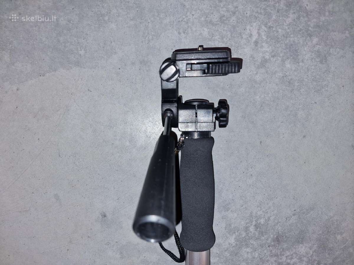 Teleskopinis monopodas fotoaparatui / kamerai - nuotraukos Nr. 3