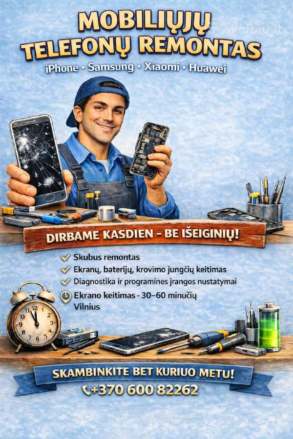 iPhone, Samsung, Huawei, Xiaomi remontas, - nuotraukos Nr. 9