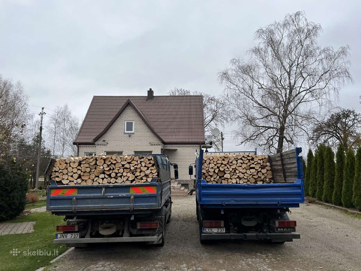 Malkos beržo malkos juodalksnio malkos - nuotraukos Nr. 15