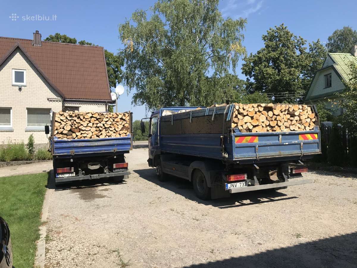 Malkos beržo malkos juodalksnio malkos - nuotraukos Nr. 17