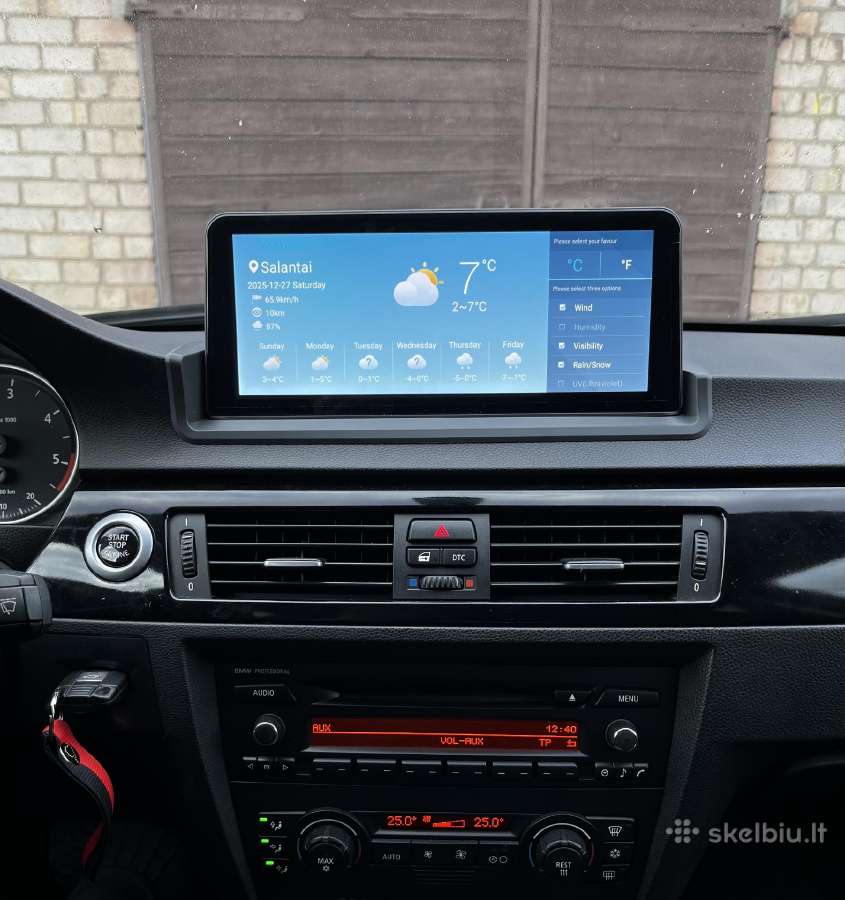 Bmw E90 E91 E92 E93 Android 14 Snapdragon 665 - nuotraukos Nr. 15