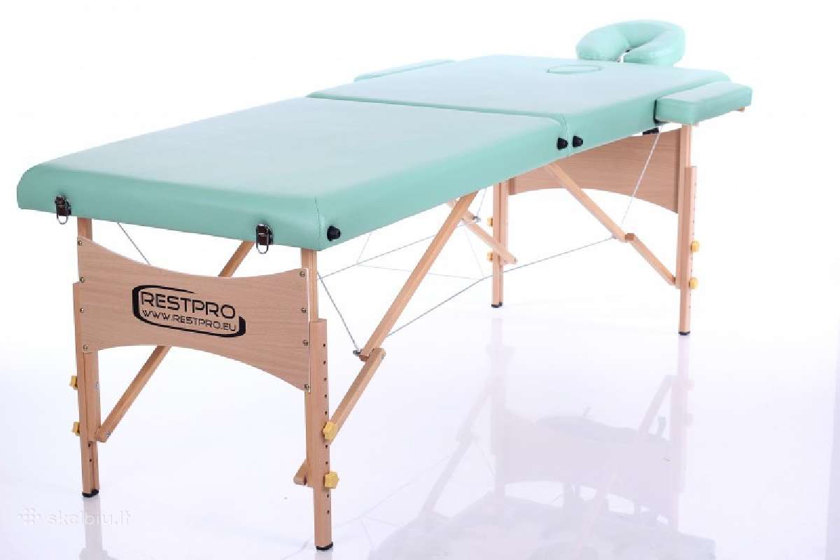 Masažo stalas Restpro Classic-2 Blue-green