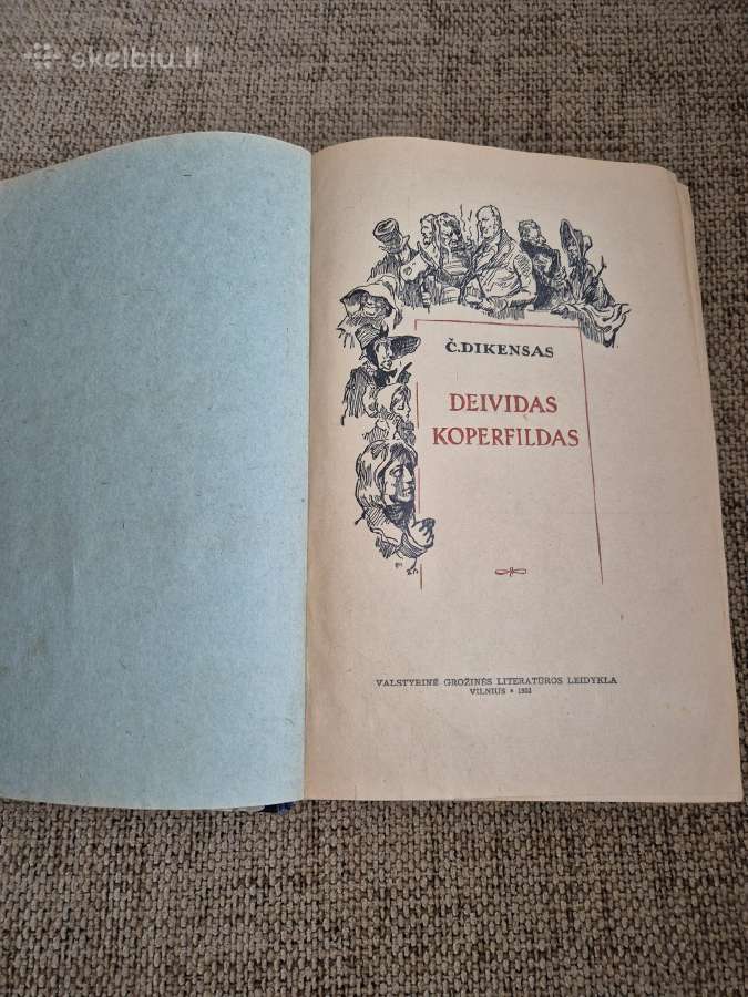 Č.dikensas -Deividas Koperfildas 1953m - nuotraukos Nr. 2