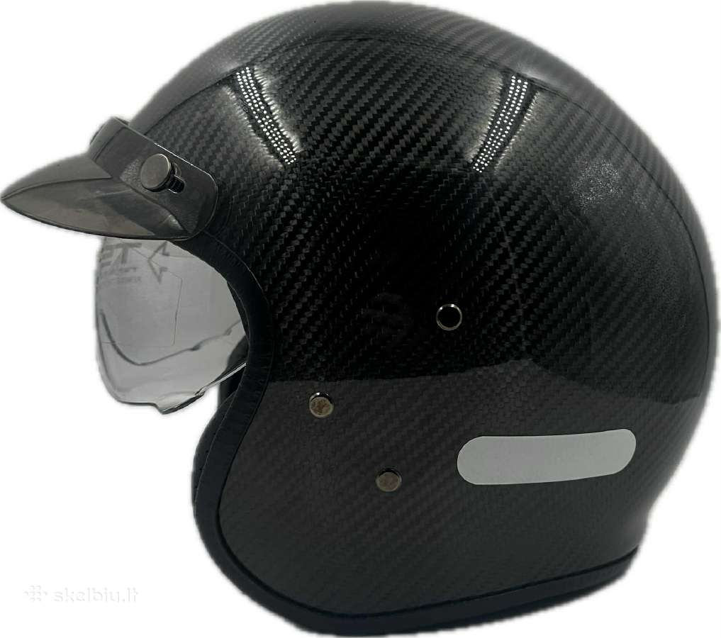 Carbono motociklininko šalmas - nuotraukos Nr. 11