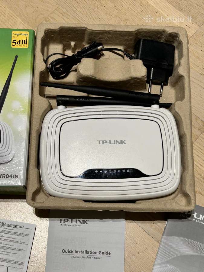 300mbps Maršrutizatorius Tp-link Wr841n - nuotraukos Nr. 3