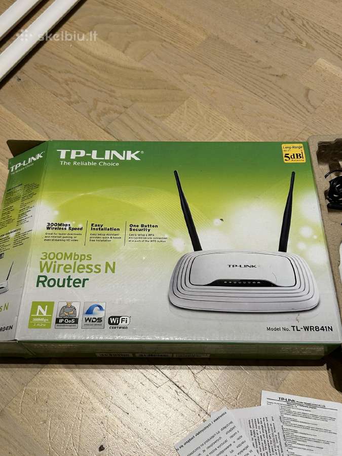 300mbps Maršrutizatorius Tp-link Wr841n - nuotraukos Nr. 2