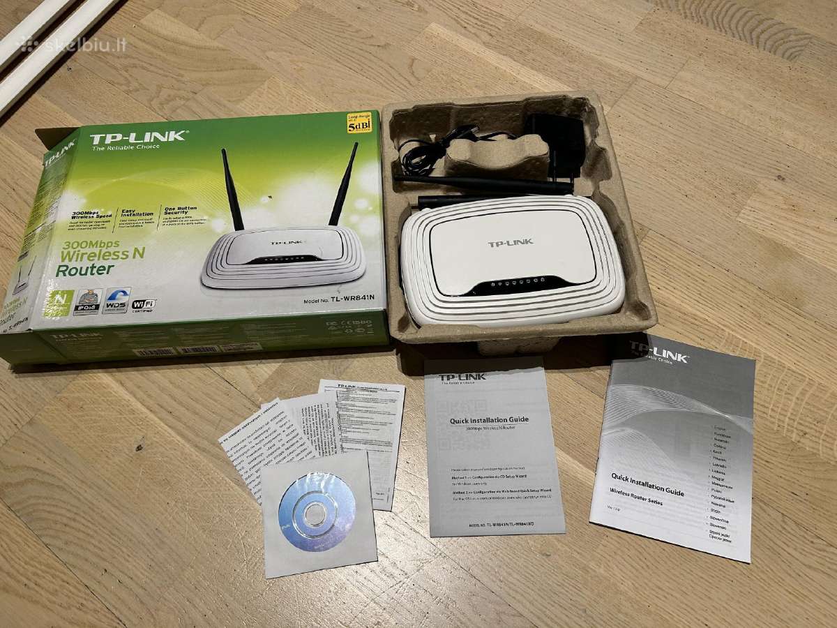 300mbps Maršrutizatorius Tp-link Wr841n