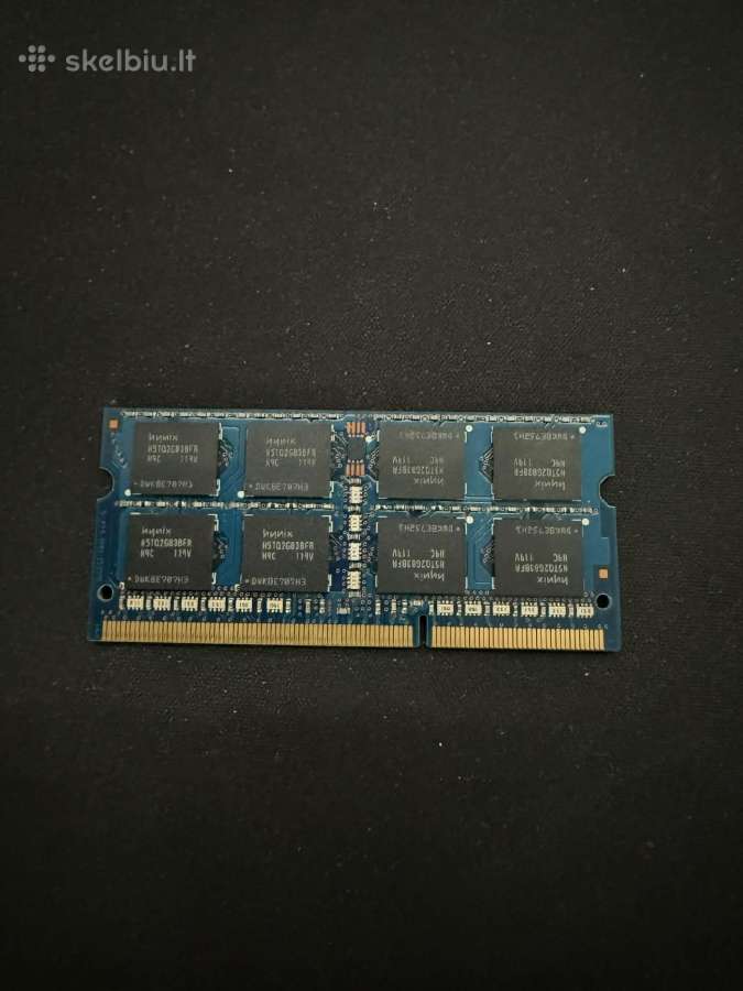 Hynix 4gb Ddr3 Sodimm RAM nešiojamam - nuotraukos Nr. 2